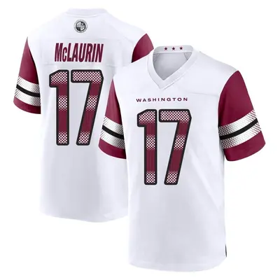 Men's Game Terry McLaurin Washington Commanders White Jersey