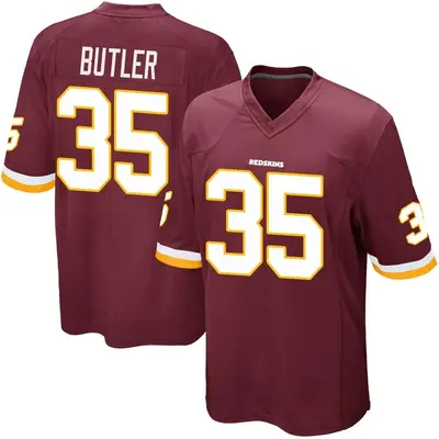 Youth Game Percy Butler Washington Commanders Burgundy Team Color Jersey