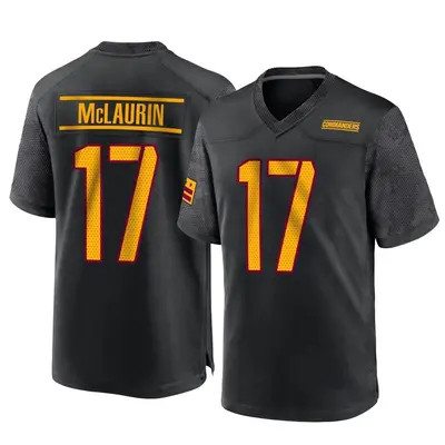 Youth Game Terry McLaurin Washington Commanders Black Alternate Jersey