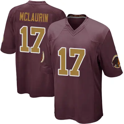 Youth Game Terry McLaurin Washington Commanders Burgundy Alternate Jersey