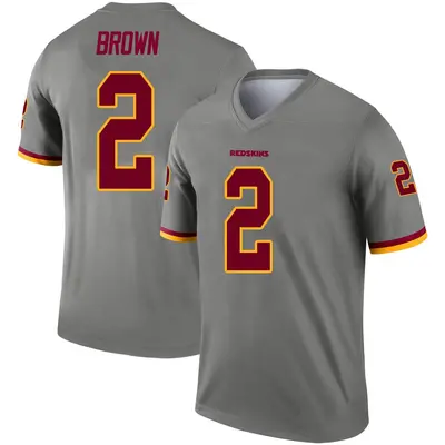 Youth Legend Dyami Brown Washington Commanders Gray Inverted Jersey