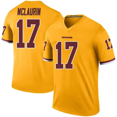 Youth Legend Terry McLaurin Washington Commanders Gold Color Rush Jersey
