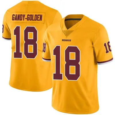 Youth Limited Antonio Gandy-Golden Washington Commanders Gold Color Rush Jersey