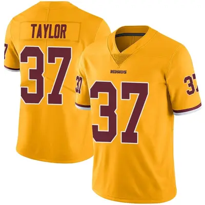 Youth Limited Devin Taylor Washington Commanders Gold Color Rush Jersey