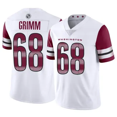 Youth Limited Russ Grimm Washington Commanders White Vapor Jersey